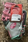 Rawlings Heart Of The Hide Baseball Glove 11.5 Right PROR934-2D Grey/pink R2G. Fixed Price $275.00.