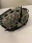 Rawlings Youth 9-1/2 Inch PM809B Black Gray Playmaker Series Baseball Glove. Fixed Price $12.90.