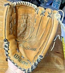 Vintage Wilson Baseball Glove A1865 PS6 13" Rht American Leather Prostaff. Fixed Price $19.99.