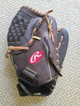 Rawlings FP120 Fastpitch Softball Glove 12" Leather Shell Basket Web.... Fixed Price $21.20.