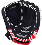 Nwt Rawlings Junior Pro Lite Youth 10.5" T-ball Glove Black Red Right Hand Throw. Fixed Price $35.77.