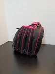 Wilson Flash Fastpitch Softball GLOVE-BLACK/PINK-12 -rht-model A04RF1612-EUC. Fixed Price $29.71.
