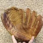 Vintage Holiday Baseball Glove 11 Inch Right Hand Thrower Cowhide 60-1674. Fixed Price $24.99.