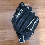 Dudley Lightning Series Rht 13.5 Adult DL1350FR Black Leather Baseball Glove. Fixed Price $18.00.