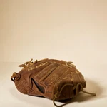 Worth CCMX34 34" Brown Leather Baseball Softball Catcher's Mitt. Fixed Price $90.00.