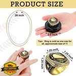 Highergo 10 Pcs Trophy Ring Mvp Dancer Champion Display Stand. Fixed Price $94.99.