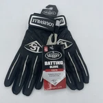 Louisville Slugger Batting Gloves Series 5 Youth Large Black Embossed Goatskin. Fixed Price $9.98.