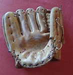 Vintage Holmar BL215 Boy's Left Handed 11" Leather Rawhide Baseball Glove. Fixed Price $22.00.
