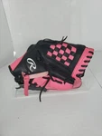 Rawlings PL950BP 9.5 Pink & Black Youth Softball T-ball Glove Mitt Rht. Fixed Price $5.77.