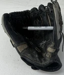 Easton 9.5" GKP95 Youth Baseball Glove Rht Grey And Black Adjustable Strap. Fixed Price $11.82.