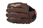 Rawlings 12.5" Brown Leather Baseball Glove Mitt PP125S Right Hand Thrower Lhc. Fixed Price $45.00.