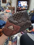 Adidas TR1100 Baseball Glove 11"- Rht Brown Black Steer Leather Lefty. Fixed Price $14.99.