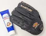 13" Easton React EWX13 Baseball Black Leather Glove Mitt With Conditioner. Fixed Price $22.97.