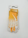 Nike Hyperdiamond Batting Gloves Women's Size Large Yellow Softball Dri-fit. Fixed Price $29.99.