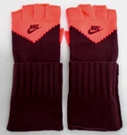 Nike Knit Gloves Women's L/xl Embroidered Burgundy/hyper Crimson. Fixed Price $16.16.