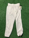Wilson Youth Basic Classic Fit Pull-up Baseball Pants Size Medium White Solid. Fixed Price $16.50.
