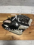 Worth Storm STM11WB Youth Rht Fastpitch Softball Glove Gray Black Leather. Fixed Price $27.99.