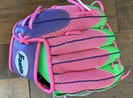Franklin Mesh Tek 22826 Youth Baseball T-ball Glove Rht 9 1/2 Pink/purple Euc. Fixed Price $9.99.