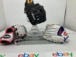Lot Of Baseball Gloves Franklin 4623-10" Rawlings PL90WP 9" PL90SSG. Fixed Price $28.76.