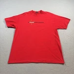 Vtg Blast Broadway Show Shirt Mens Xl Red Graphic Tee Musical Promo. Fixed Price $19.99.