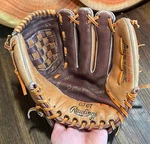 Rht Vintage Rawlings Billy Williams GJ67 Infield Baseball Glove Nice Mitt Minty. Fixed Price $99.99.