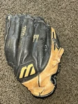Mizuno Gpsp 1075 10.75 In Black Lht Leather Power Close Broke Left Hand Throw. Fixed Price $9.45.