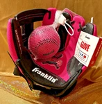 Franklin My First Fielding Glove Teeball Left Handed 3+ W/ Soft Pink 8.5. Fixed Price $13.40.