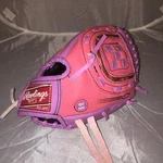 Rawlings LS90P Pink Baseball Glove - Right Hand Thrower Inches Girls Rule B8. Fixed Price $10.95.