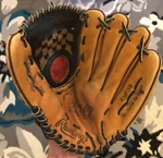 Rawlings RMP38 Softball Glove Rh Throw 13.5 Inch Full Grain Leather Palm.. Fixed Price $24.99.
