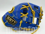 Zett Special Pro Order 11.5" Infield Baseball Glove Blue Yellow Rht Limited. Fixed Price $249.00.