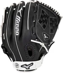 New Mizuno GFN1201F4 Franchise Series Fastpitch Softball Glove Lht 12" Blk/wht. Fixed Price $75.95.