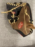 Rawlings Premium Series D112IBDBCPT 11.25" Youth Baseball Glove Black Copper Rht. Fixed Price $31.99.