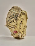Rawlings Mini Metallic Gold Glove PRO701BF Heart Of The Hide Fastback Basket-web. Fixed Price $24.99.
