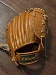 Wilson Baseball Glove A2614 Fieldmaster Nylon Stitch 9.5 Inches Griptite Pocket. Fixed Price $8.75.