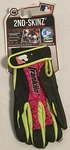 Batting Gloves Youth Medium Pink Neon Yellow Black Franklin 2ND Skinz. Fixed Price $19.99.