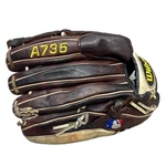 Wilson A735 Ecco Leather Baseball Glove Left Handed Rht - 12.5IN. Fixed Price $19.71.