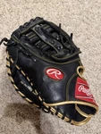 Rawlings 12.5 Left-handed First Mitt Black Leather Baseball Glove Lh Throw. Fixed Price $84.99.