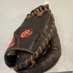 Rawlings SCM33 33" Brown Leather Catcher's Mitt Baseball Glove. Fixed Price $61.75.