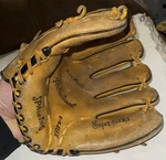 Vintage Spalding Professional Glove PY-1 42-8337 Rht Super Flex Web. Fixed Price $41.11.