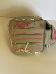Rawlings Youth Sure Catch Softball Glove 10.5 SCSB105P-0/3 Lite Gray/pink. Fixed Price $11.50.