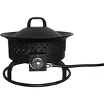 Bond Aurora 18 In. Bronze Round Steel Gas Fire Pit 034613678363. Fixed Price $154.18.