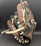 Rawlings PL90MB Inch Leather Basket-web Youth Baseball Glove Brown Black. Fixed Price $5.00.