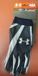 Ua Under Armour Cycle Small Adult Baseball Batting Gloves Black Gray Heat Gear. Fixed Price $18.00.