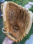 Wilson Advisory Staff A2466 Brown Genuine Leather Baseball Glove Rht 13. Fixed Price $52.99.