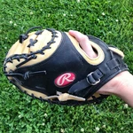 Rawlings Ggpcm Catcher Mitt Lht Adult Gold Glove Series Lite Toe Pro Design Euc. Fixed Price $144.95.