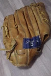 Vtg Spalding Baseball Glove Mitt TFM-100 Competition 42-3267 Top Grain Leath. Fixed Price $13.86.