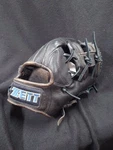 Zett Baseball Infield Glove Right Hand Small Restored Black. Fixed Price $261.99.