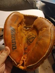 Mizuno Prospect MPRC001 Catchers Mitt Flex Leather Right. Fixed Price $49.99.