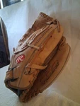 Rawlings RBG36 Rht 12.5" Glove. Basket Web Pocket, Fastback. Leather, Vgc.. Fixed Price $31.76.