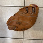 Wilson A2872 The Big Scoop Lht First Baseball Glove. Fixed Price $100.00.